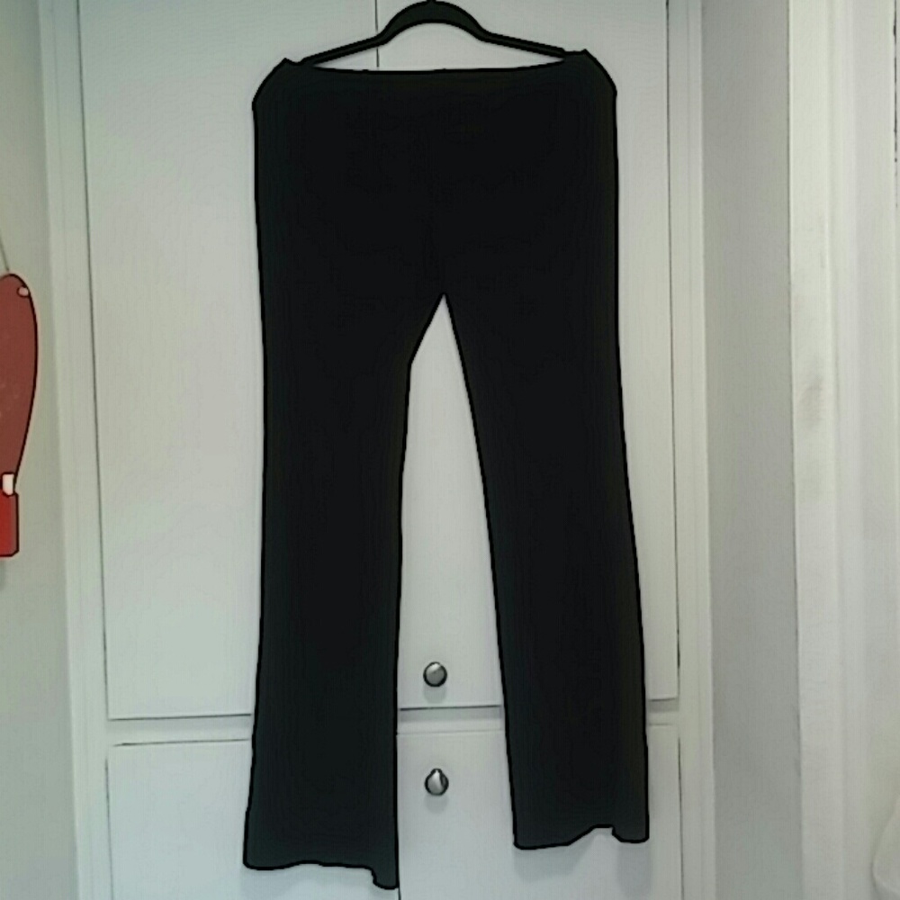 Black dress work pants